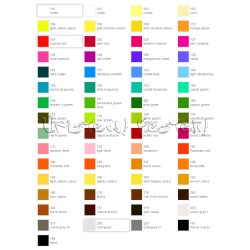 Colour Chart - COPIC Marker and Refill