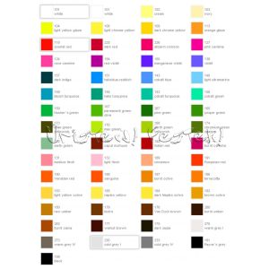 Színskála - Faber-Castel Pitt Pastel ceruza - 60 szín