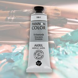   Acrylic paint - Pannoncolor Artist Color, 38ml - 110-1 Titanium White