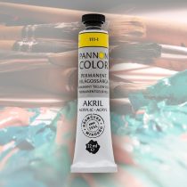   Acrylic paint - Pannoncolor Artist Color, 22 ml - 111-1 Permanent light yellow