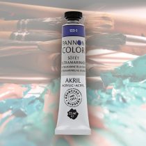   Acrylic paint - Pannoncolor Artist Color, 22 ml - 123-1 Ultramarine Blue Deep