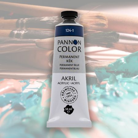 Acrylic paint - Pannoncolor Artist Color, 38ml - 124-1 Permanent Blue