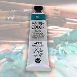  Acrylic paint - Pannoncolor Artist Color, 38ml - 125-1 Turquoise Blue Deep