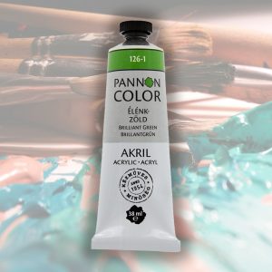 Acrylic paint - Pannoncolor Artist Color, 38ml - 126-1 Brilliant Green