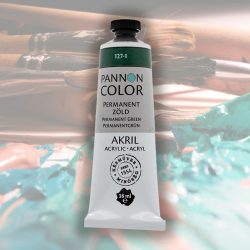   Acrylic paint - Pannoncolor Artist Color, 38ml - 127-1 Permanent Green