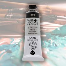   Acrylic paint - Pannoncolor Artist Color, 38ml - 129-2 Ivory Black
