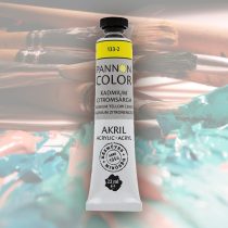   Acrylic paint - Pannoncolor Artist Color, 22 ml - 133-2 Kadmium Yellow Lemon