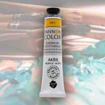   Acrylic paint - Pannoncolor Artist Color, 22 ml - 134-2 Kadmium Yellow Deep