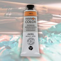   Acrylic paint - Pannoncolor Artist Color, 38ml - 135-2 Cadmium Orange