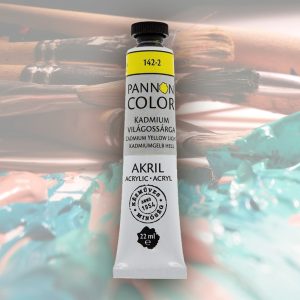 Acrylic paint - Pannoncolor Artist Color, 22 ml - 142-2 Cadmium Yellow Light