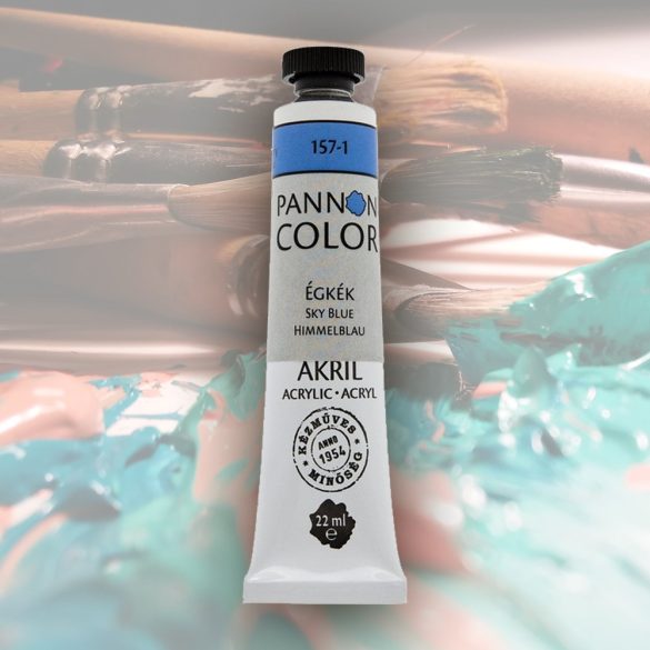 Acrylic paint - Pannoncolor Artist Color, 22 ml - 157-1 Sky Blue