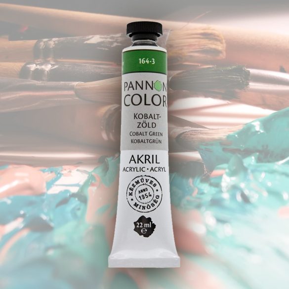 Acrylic paint - Pannoncolor Artist Color, 22 ml - 164-3 Cobalt Green