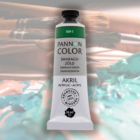 Acrylic paint - Pannoncolor Artist Color, 38ml - 169-1 Emerald Green