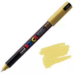Acrylic felt - Uni Posca acrylic felt - 0,7 mm - Gold