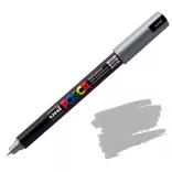 Acrylic felt - Uni Posca acrylic felt - 0,7 mm - Silver