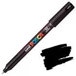 Acrylic felt - Uni Posca acrylic felt - 0,7 mm - Black