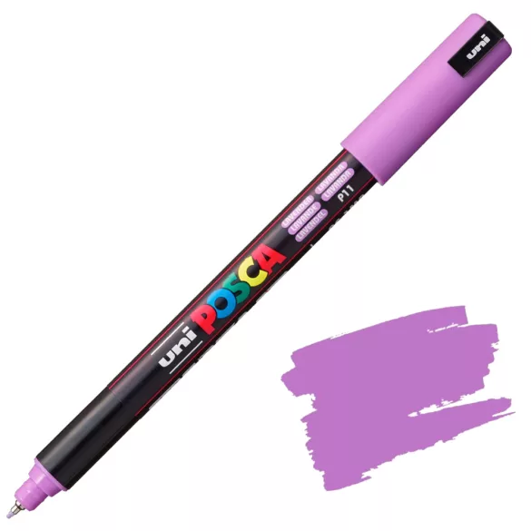 Acrylic felt - Uni Posca acrylic felt - 0,7 mm - Lavender