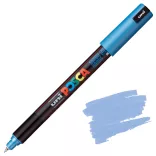 Acrylic felt - Uni Posca acrylic felt - 0,7 mm - Metallic Blue