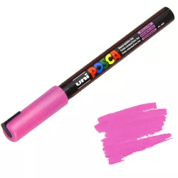   Acrylic felt - Uni Posca acrylic felt - 0,7 mm - Metallic Pink