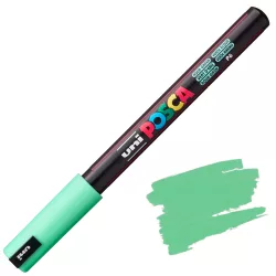 Acrylic felt - Uni Posca acrylic felt - 0,7 mm - Aqua Green