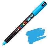 Posca filc - Uni Posca tűfilc - 0,7 mm - Világoskék 08