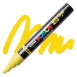 Brush Marker - Uni Posca Paint Markers with Brush Tip, 1-4mm - Yellow 2