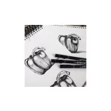 UNI PIN 12 darabos rajzmarker készlet (12db Fekete rajzmarker: 0,03; 0,05; 0,1; 0,2; 0,3; 0,4; 0,5; 0,5; 0,6; 0,7; 0,8, ecset)