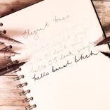 Love Lettering Calligraphy Set 5pc Uni-pin - Black