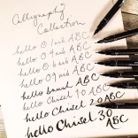 Filc készlet Faber-Castell Művész Ecsetfilc PASTEL 6db -167163