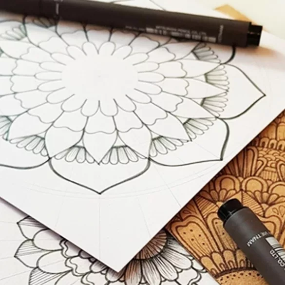 Filc készlet - Uni-Ball Expert Selection Set 12pc Uni-pin - fekete