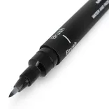 Brush Pen - Uni PIN Fine Line Brush Pen - Black - BR