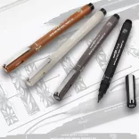 Brush Pen - Uni PIN Fine Line Brush Pen - Light Grey - BR