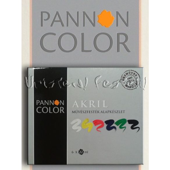 Acrylic Paint Kit - Pannoncolor Artist Paint, color mixer 5x22ml