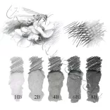 Graphite Pencils - Derwent Artist pencils