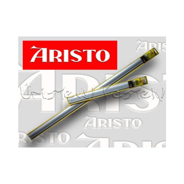 Vonalzó - Aristo gumibetétes fém - 30cm-től