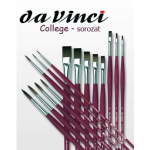 Brush - Da Vinci - College - synthetic, round, pointed - in different sizes!