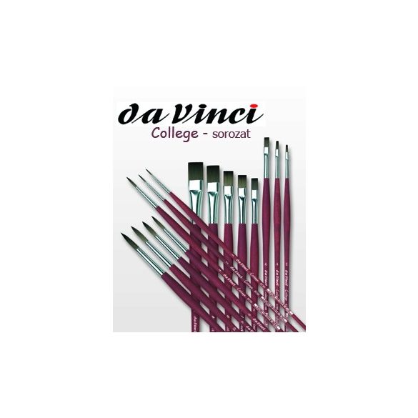 Brush - Da Vinci - College - synthetic, round, pointed - in different sizes!