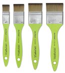   Large area brush - Da Vinci broad-brush green handle (5073) - VARIOUS SIZES!