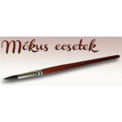 MÓKUS ecset - kerek, hegyes - KÜLÖNBÖZŐ MÉRETEKBEN!