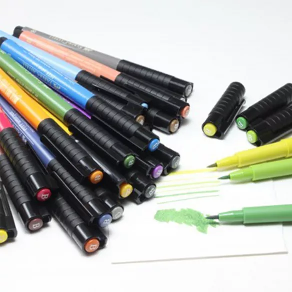 Filc - Faber-Castell Ecsetvégű tusfilc - (A SZÍNEK IS HAMAROSAN FEL KERÜLNEK!)