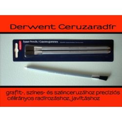 Radírceruza - ecsetvégű, Derwent 2db/csomag