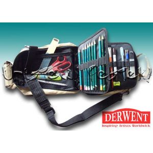 Rajztáska -Derwent Carry-All - vállra akasztható rajzkelléktartó (üresen)