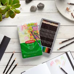 Colored Pencil Set, 24 pieces of Derwent ACADEMY