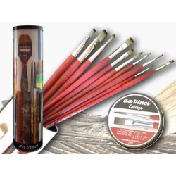 Brush Set - Metal Box Da Vinci College 11 pcs