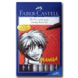 Filckészlet - Faber-Castell MANGA basic ecsetfilc 8db -167107