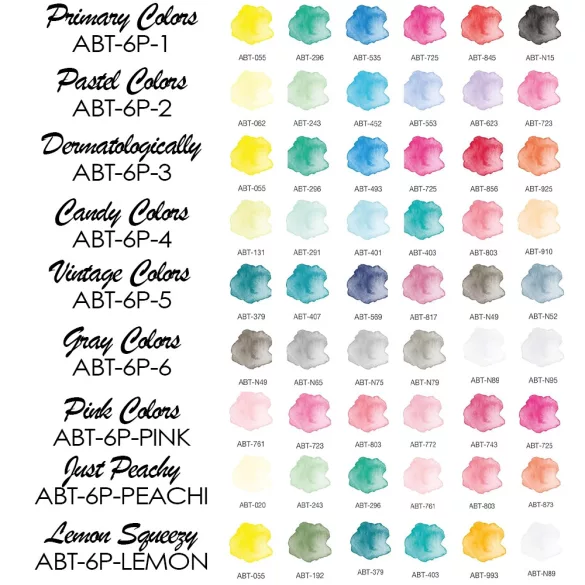 Kétvégű alkoholos marker készlet - Átlátszó füles dobozban - 24 db-os