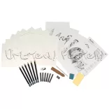Rajzkészlet - Sketching Made Easy box 23+9pcs - AME-110-3T