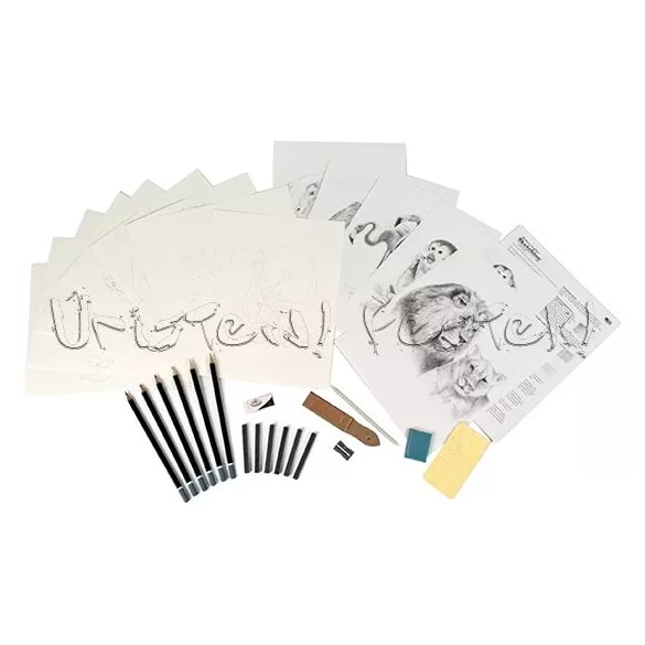 Rajzkészlet - Sketching Made Easy box 23+9pcs - AME-110-3T