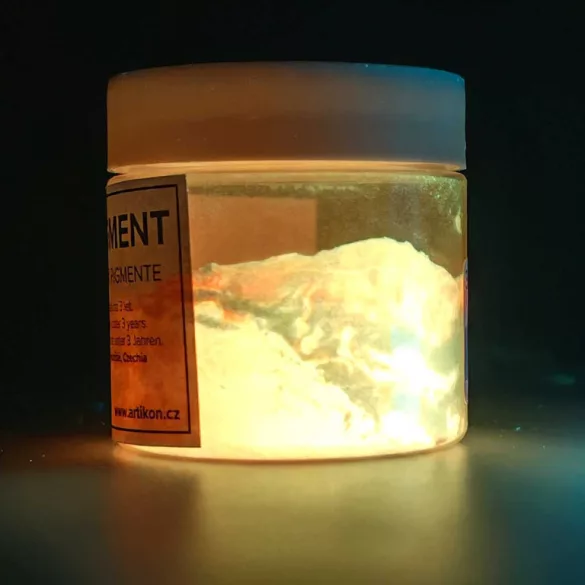 Glow pigment mester 50g – 304 sötét sárga
