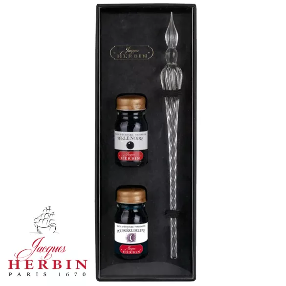 Set calligraphy fountain pen Newood Black 1,4mm